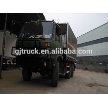 Dongfeng 6X6 off road van box truck with loading capacity 18-25cbm